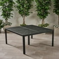 thumbnail image 4 of Cast Aluminum Frame - Metal Weave Tabletop - Outdoor Family Meal - Long - Lasting Use, 4 of 5