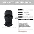 thumbnail image 2 of Gorro de pasamontañas de camuflaje protector solar al aire libre máscara facial completa transpirable casco de motocicleta gorra interior hombres mujeres máscara de ciclismo, 2 of 5