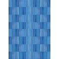 thumbnail image 1 of Ahgly Company Indoor Rectangle Patterned Blue Novelty Area Rugs, 2' x 4', 1 of 6