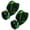 Black/Green, variant on Reaction Tackle Fishing Rod Socks - Fishing Pole Sleeves and Covers for Baitcasting Rods, Spinning Rods Black (Flat-Cast-3)