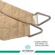 thumbnail image 5 of Malla Sombra 100% Impermeable 6x4 Proteccion Uv Poliesterv P cafe Sky Green HJMS16030400, 5 of 7