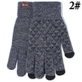 thumbnail image 2 of Gants d'Hiver Mode Doux Unisexes Gants de Textos Gants à Écran Tactile pour Cyclisme, 2 of 10