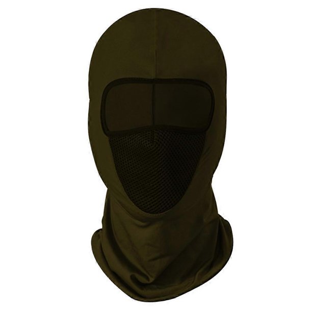 Unisex Tactical Balaclava for Motorcycle Riding Outdoor Sports Breathable Mesh Ice Silk Face Mask -