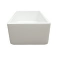 thumbnail image 3 of Cahaba CAFC36SB 36.13 x 18 x 10 in. Single Bowl Farmhouse Fireclay Kitchen Sink, Gloss White, 3 of 4