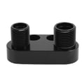 thumbnail image 3 of Black Metal Air Conditioning Manifold Fitting Kit Car Accessories for SD7 Compressor, 3 of 9