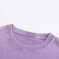 thumbnail image 4 of USNSM Men's Cotton T-Shirts Short Sleeve Tees Crewneck Shirts Casual Blouses Plus Size Solid Pullover Distressed Tops 2025 Summer Purple XXXXL, 4 of 7