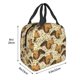 thumbnail image 3 of Easygdp Cute Squirrel with Green Leaves Bolsa Térmica Premium - Tela Oxford Impermeable, Gran Capacidad, Bolsillo Frontal, Unisex para Trabajo, Escuela, Actividades al Aire Libre y Picnics, 3 of 8