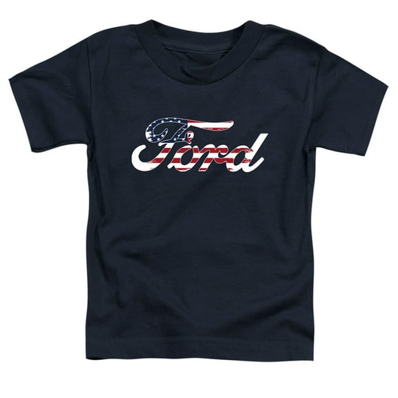 Ford Flag Logo S/S Toddler T-Shirt Navy