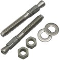 thumbnail image 1 of 2 Pack 3/8" x 3" Stainless Steel Wedge Anchors, 1 of 2
