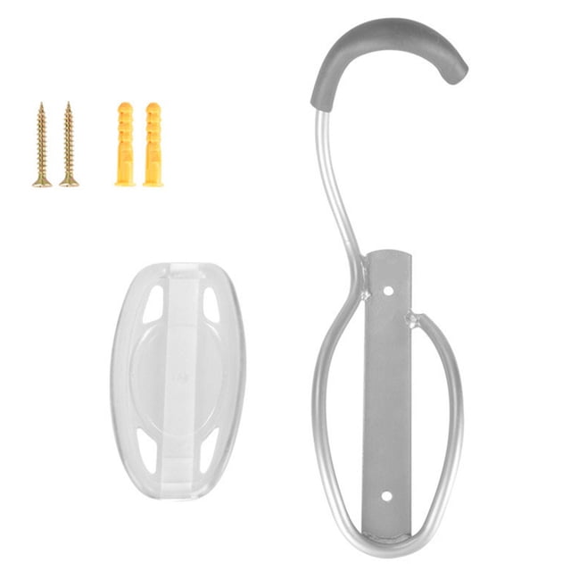 SHOWERORO 1 Ensemble de Cintres Robustes en Fer Gris Design Vertical pour Rangement de Vélos