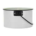 thumbnail image 5 of Hometrends White Galvanized Utensil Caddy,Dia 8.54", 5 of 5