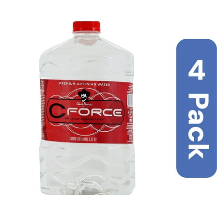 Cforce Artesian Water 3 Liter 101.4 fl oz (Pack Of 4)
