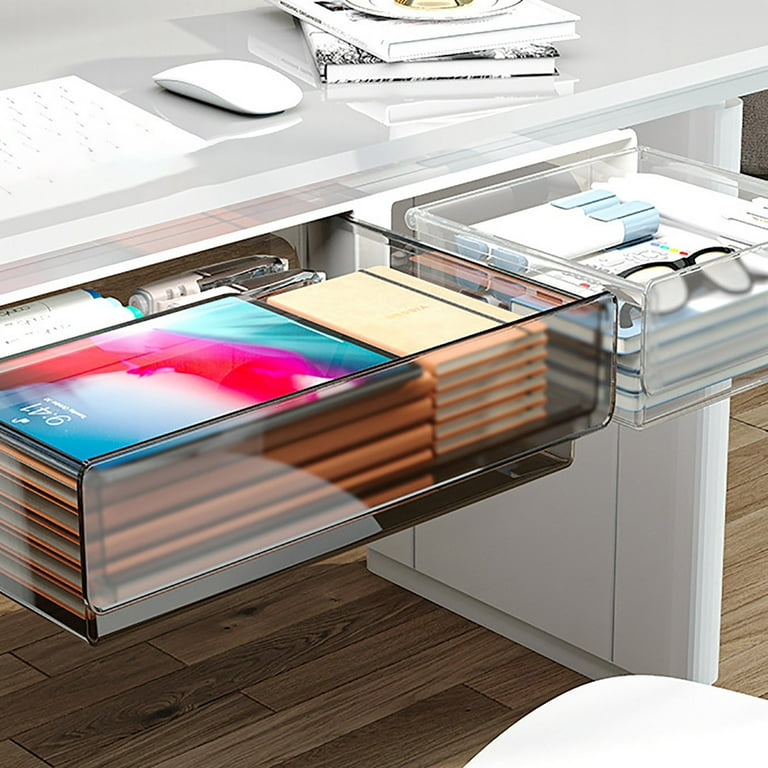 Desk Drawer Attachment Pencil Organizer Desk Hidden Desk Organizer