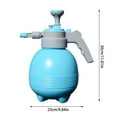 thumbnail image 3 of Handheld Garden Pump Sprayer - Adjustable Brass Nozzle Water Mist Spray Bottle for Plants, Lawn, Weeds & Outdoor Cleaning, Lightweight & Durable Pressure Sprayer 2L Capacity, 3 of 9