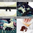 thumbnail image 4 of Unicorn Double Layered Insulated Lunch Bag with Two Compartments, Large Capacity, Handheld Meal Bag - 7.1x11.4x16.1 inches, 4 of 6