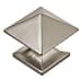 thumbnail image 3 of Hickory Hardware P3015-SS Bouton de Cabinet en Acier Inoxydable Collection Studio Carré 1.25 Po, 3 of 10