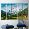 thumbnail image 4 of Landscape Wall Decor, Nanga Parbat Artwork, View Canvas Art, Nanga Parbat and Fairy Meadows Landscape, Mountian Landscape Art Canvas, Canvas Wall Decor - Gallery Wrapped, 4 of 9
