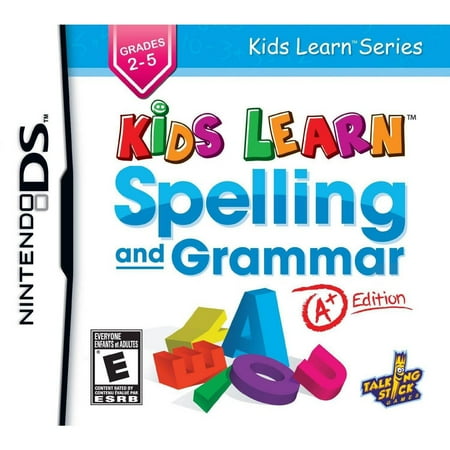Kids Learn Spelling & Grammar: A+ Edition (DS)