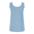 thumbnail image 6 of aidice Cotton Tank Top for Women Fitted Sleeveless Breathable Tanks Solid Color Summer Casual Top, 6 of 7