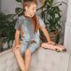 thumbnail image 4 of Balery Koi Fish Water Conjunto de Pijama Infantil de Manga Corta con Estampado – Ropa de Dormir de Algodón Suave-4X-Large, 4 of 6