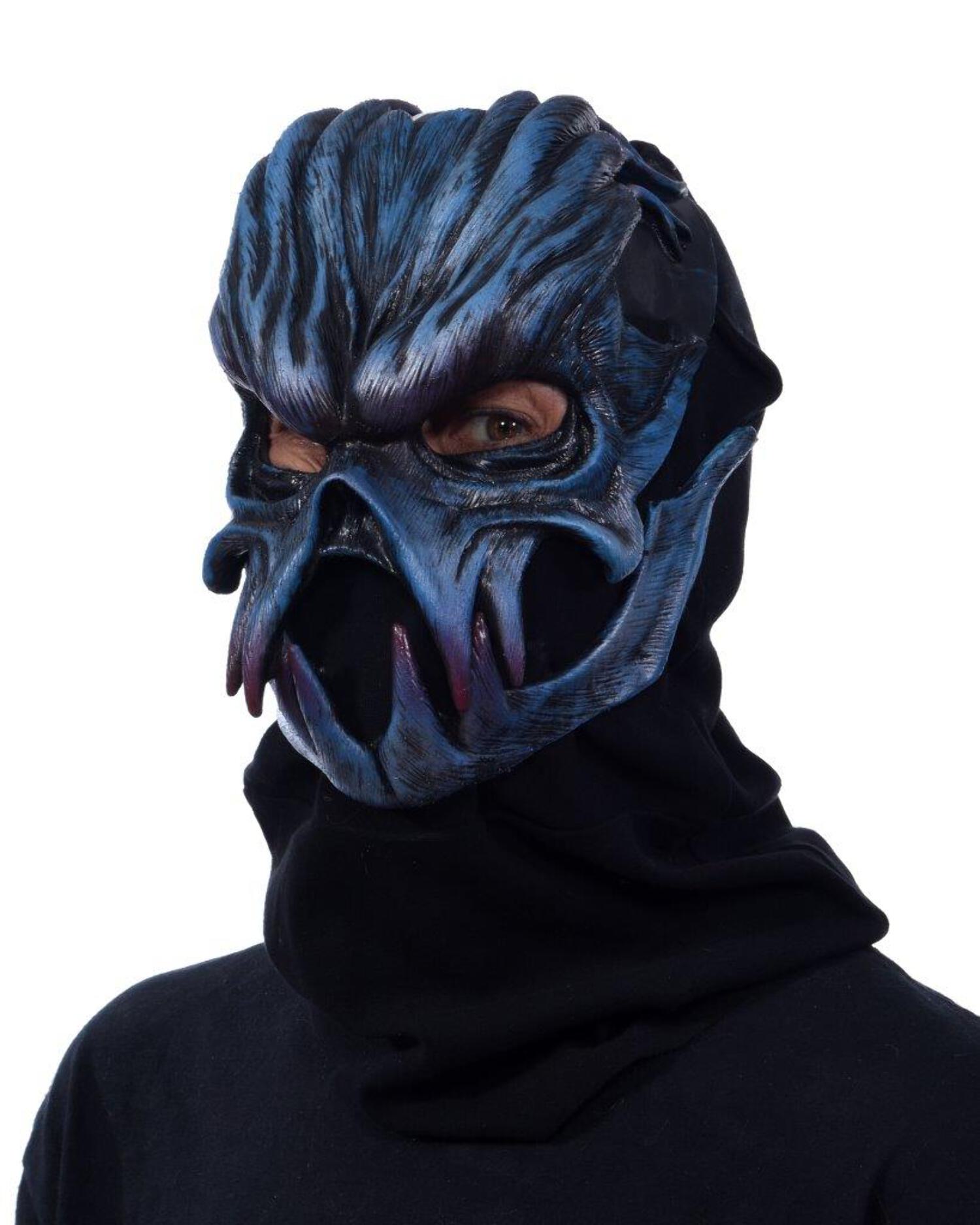 Zagone Studios N1306 Azul & Monster Latex Costume Face Mask with