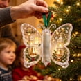 thumbnail image 6 of Christmas Cash Gift Butterfly Ornament, Money Holder for Rolled Bills, Hanging Christmas Tree Decoration, Festive Stocking Stuffer Keepsake for Holiday Gifting, 6 of 7