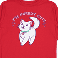 thumbnail image 4 of Inktastic I'm Purrdy Cute White Kitty Cat Boys or Girls Long Sleeve Toddler T-Shirt, 4 of 5