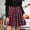 Red, variant on Skirts for Women Skirt Women's Casual Plaid High Waist Pleated A-Line Skirt Versatile Everyday for Modern Wardrobes Red 3XL