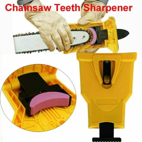 New Easy File Chainsaw Teeth Chain Sharpener Mount for Woodworking