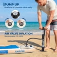 thumbnail image 2 of Garvee 11 ft Inflatable Stand up Paddle Boards with Premium SUP Accessories, Purple, 2 of 7