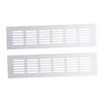 thumbnail image 4 of IFANLANDOR 2pcs Aluminium Vents Simple Heat Dissipation Cover Silver, 4 of 7