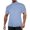 C294/Blue, variant on XIYON Mens Shirts Button Short Sleeve Business Solid Color Casual Men's Turn Down Shirts Vacation Beach