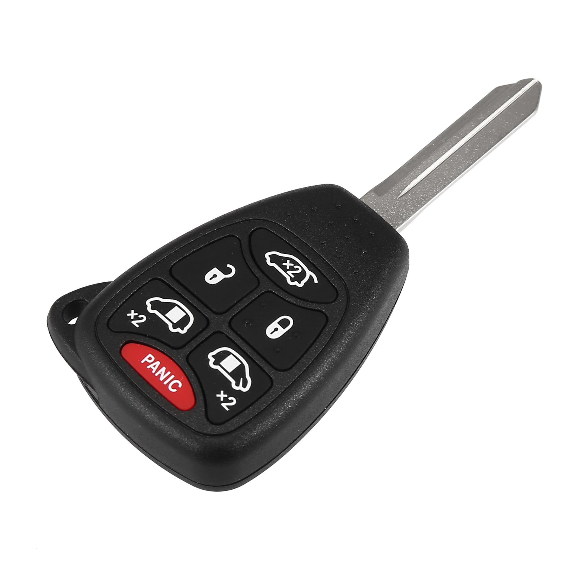 Replacement Keyless Entry Remote Car Key Fob M3N5WY72XX 315MHz for Chrysler for Dodge Caravan 6 Button with Door Key