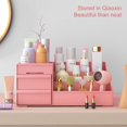 thumbnail image 4 of Estuche De Almacenamiento, Organizador De Maquillaje Artesanal, Accesorios Para Estudiantes De Dormitorio, Suministros Para Mujeres, Cajón De Plástico, Caja De Cosméticos Para El Cuidado De La Piel Cateissary HA036601-00, 4 of 6