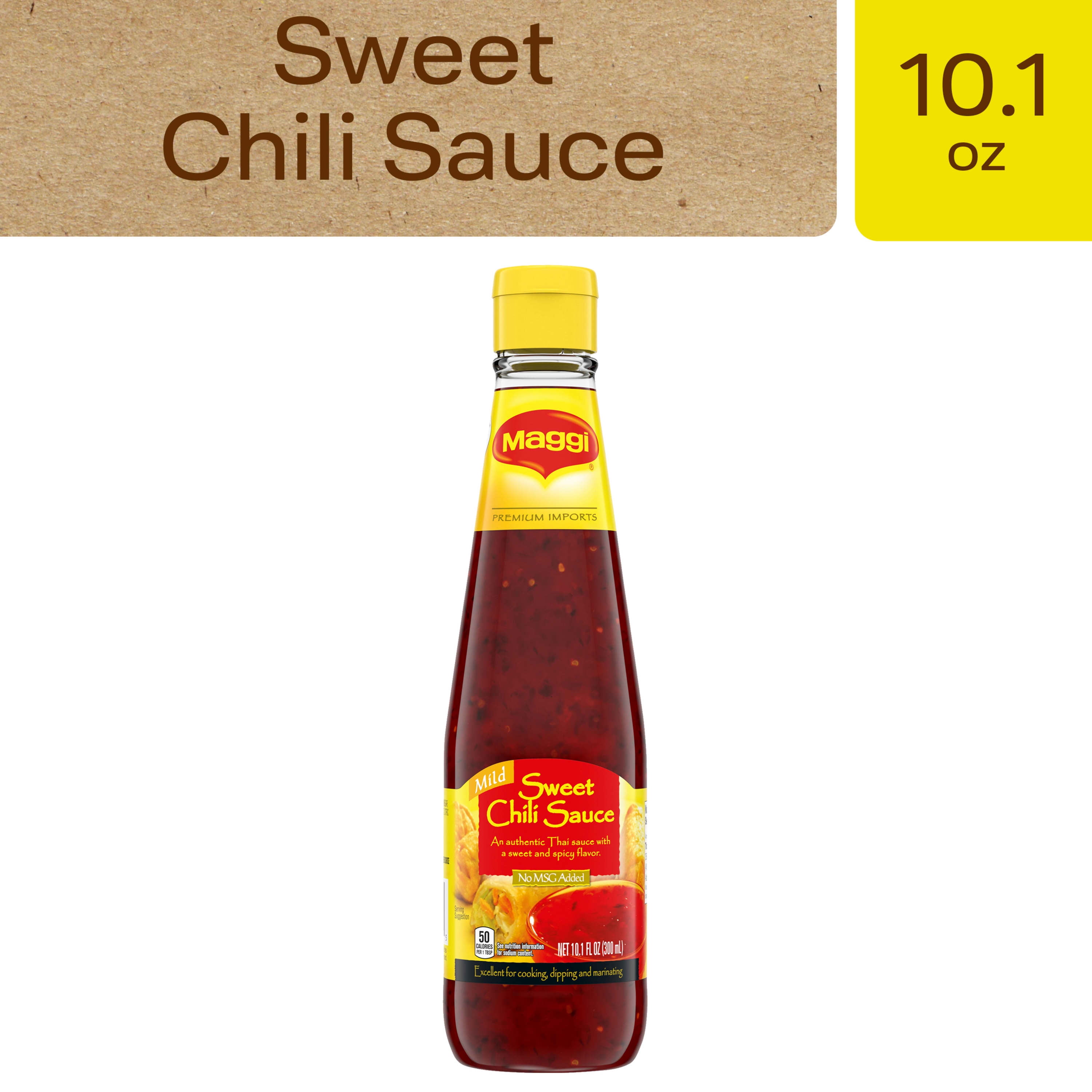 Maggi Mild Sweet Chili Sauce, No Msg Added, 11.43 oz
