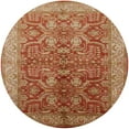 thumbnail image 1 of Ahgly Tapis de Zone Rond Industriel Moderne Lavable en Machine, 8 Pieds Rond, 1 of 7