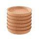 thumbnail image 1 of 4 posavasos de madera, posavasos de corcho para bebidas, posavasos redondos de madera, posavasos de café de corcho Natural XianweiShao 8390612859595, 1 of 1