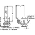thumbnail image 2 of Groco IBV Bronze Full-Flow In-Line Ball Valve, 2 of 2