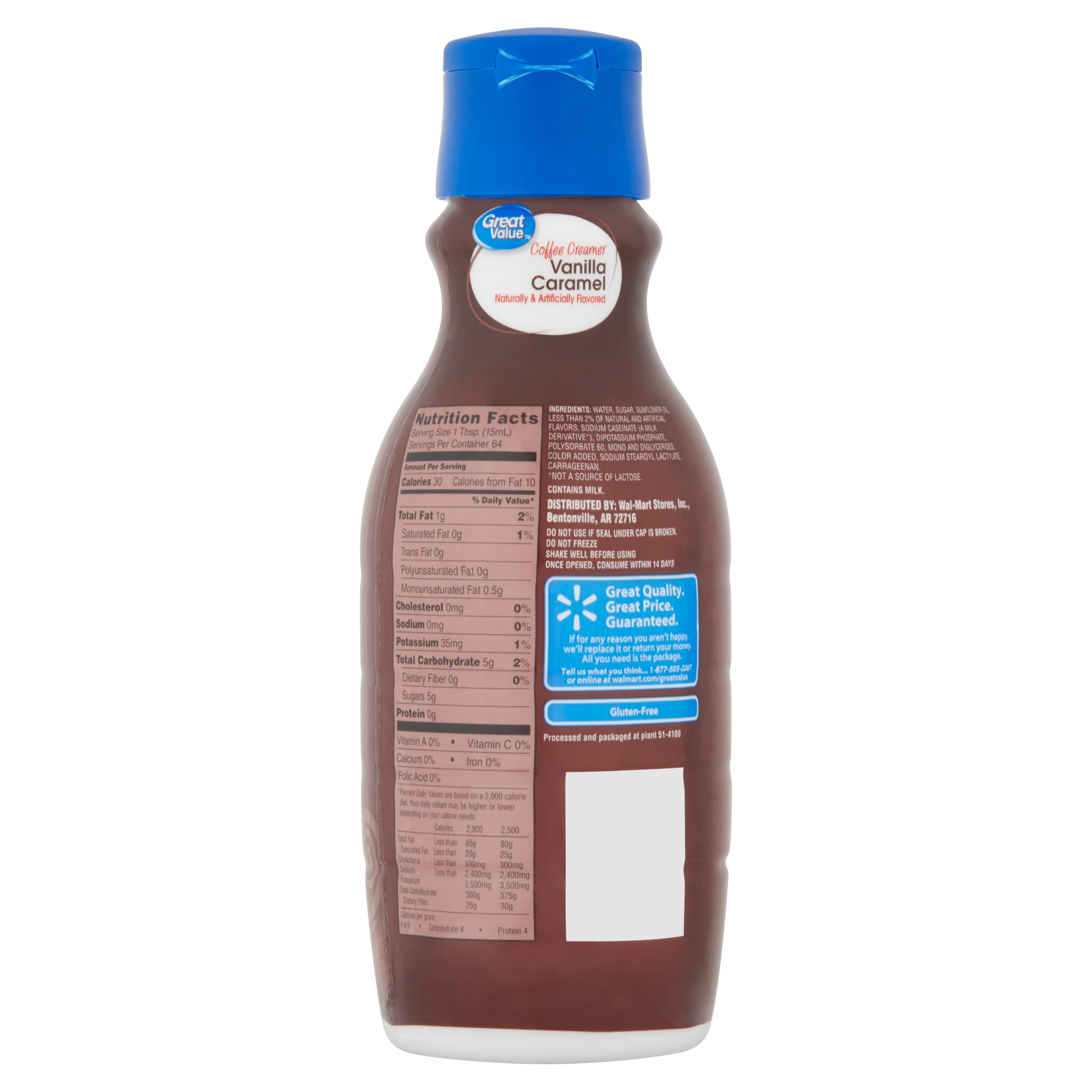 Vanilla Caramel Creamer Nutrition Facts Besto Blog