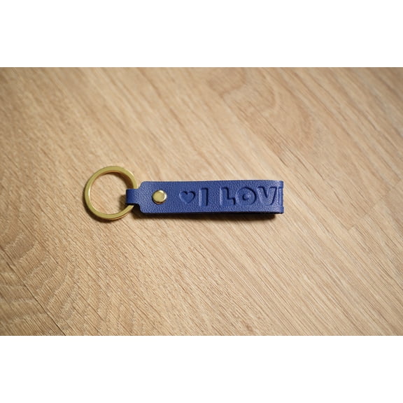 Leather Key Chain I Love Life Pro-Life Key chain (Pack of 10)