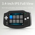 thumbnail image 3 of Anbernic RG34XX Handheld Game Consoles,32+64G Card,3500mAh Battery,Support HD TV Output Black, 3 of 9