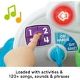 thumbnail image 5 of Fisher-Price Laugh & Learn Crawl Around Car, Electronic Learning Toy for Toddler, Blue, 5 of 7
