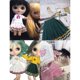 thumbnail image 4 of Ropa de plisada escolar para muñeca ACCS "- rosa, se describe blanco CUTICAT Falda plisada de muñeca, 4 of 8