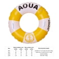 thumbnail image 3 of Anillo de Natación Inflable Ndcxsfigh para Piscina amarillo 100#, 3 of 9