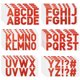 thumbnail image 1 of Uxcell Calcomanías de Letras, Calcomanías de Vinilo Autoadhesivas de Letras y Números para Manualidades de Arte Decoración del Hogar Rojo Brillante 48, 1 of 7