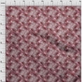 thumbnail image 4 of oneOone Rayon Pink Fabric African Sewing Craft Projects Fabric Prints By Yard 56 Inch Wide, 4 of 4