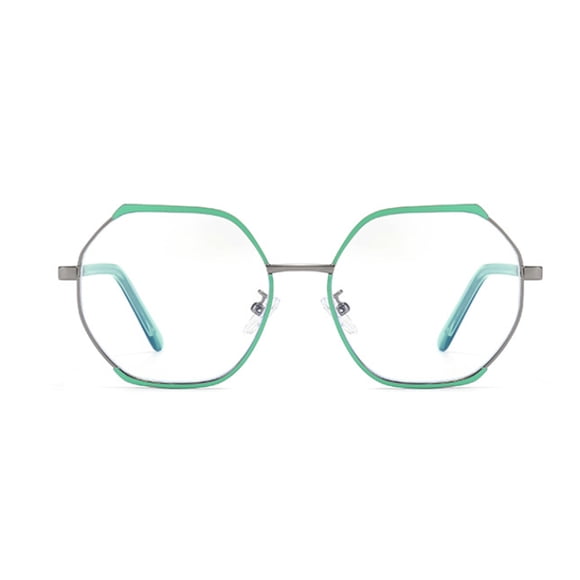 Minnieouse Gafas de lectura, gafas de lectura, lentes antiazules, protección cuadrada, suministros de oficina para mujer, tipo colgante de moda Type3 NO3
