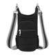thumbnail image 1 of Portabotellas con correa, bolso de hombro con bolsillo para teléfono móvil, moderno Negro, 1 of 9