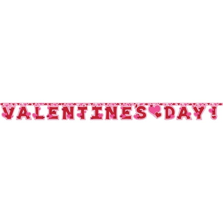 Valentine Jointed Banner, Each