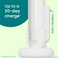 thumbnail image 6 of Quip Rev Oscillating Rechargeable Electric Toothbrush, Adult Compact Head, Silver Cloud, 6 of 17